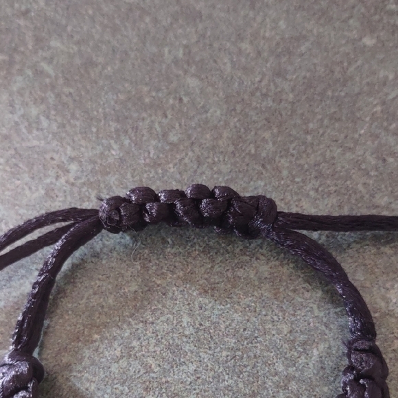 Pink Rhodonite  Adjustable Bracelet - Picture 3 of 5